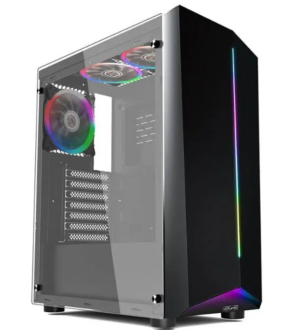 Ігровий ПК 1stPlayer R6 A-3R1 FORSAGE Tower / AMD Ryzen 5 5500 (6 (12) ядер по 3.6 - 4.2 GHz) / 16 GB DDR4 / 512 GB SSD / nVidia GeForce GTX 1660 Super, 6 GB GDDR6, 192-bit б/в - зображення 2
