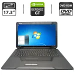 Ноутбук Asus X70I / 17.3" (1600x900) TN / Intel Pentium T4300 (2 ядра по 2.1 GHz) / 4 GB DDR2 / 500 GB HDD / nVidia GeForce GT 220M, 1 GB GDDR2, 128-bit / WebCam / DVD-ROM б/в