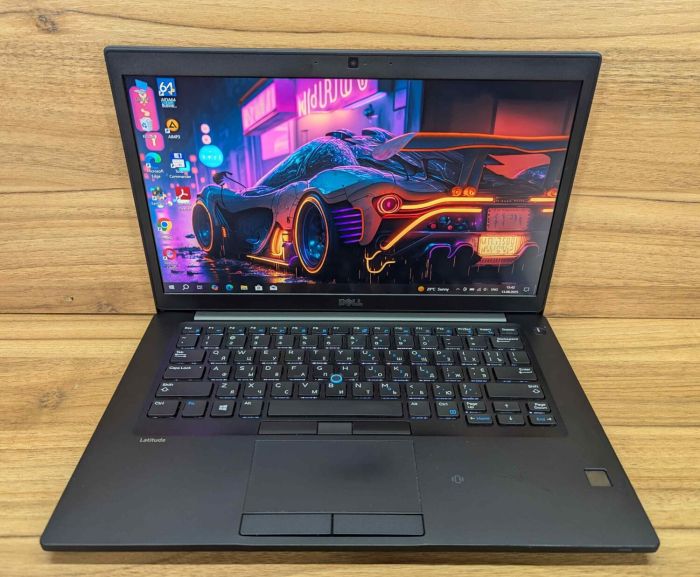 Ультрабук Dell Latitude 7480 / 14" (1920x1080) IPS / Intel Core i7-7600U (2 (4) ядра по 2.8 - 3.9 GHz) / 8 GB DDR4 / 256 GB SSD / Intel HD Graphics 620 / WebCam / HDMI / Windows 10 б/в - зображення 2