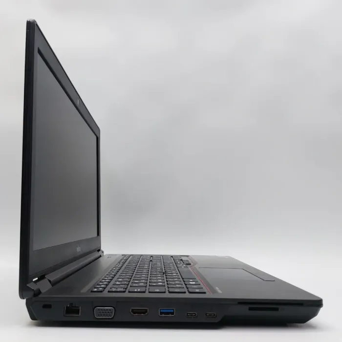 Мобільна робоча станція Fujitsu Celsius H780 / 15,6" (1920x1080) IPS / Intel Core i7-8750H (6 (12) ядер по 2.2 - 4.1 GHz) / 32 GB DDR4 / 512 GB SSD / nVidia Quadro P600, 4 GB GDDR5, 128-bit / WebCam б/в - зображення 5