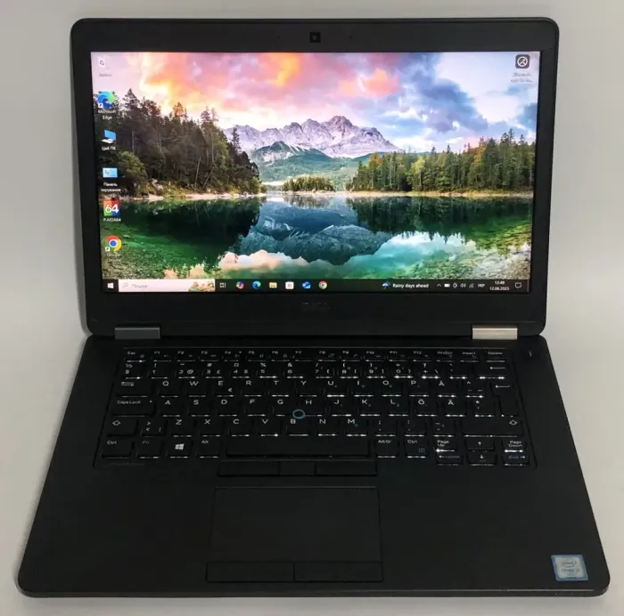 Ноутбук Б-клас Dell Latitude E5470 / 14" (1920x1080) IPS / Intel Core i7-6820HQ (4 (8) ядра по 2.7 - 3.6 GHz) / 8 GB DDR4 / 256 GB SSD / Intel HD Graphics 530 / WebCam / Win 10 Pro б/в - зображення 2