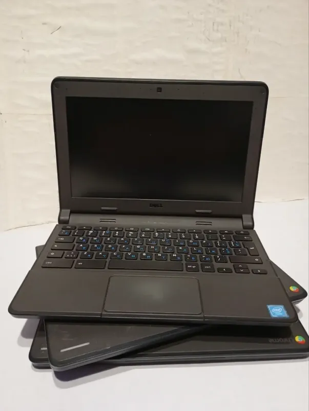 Нетбук Б-клас Dell Chromebook 3120 / 11.6" (1366x768) TN / Intel Celeron N2840 (2 ядра по 2.2 - 2.58 GHz) / 4 GB DDR3 / 16 GB SSD / Intel HD Graphics / WebCam б/в - зображення 8