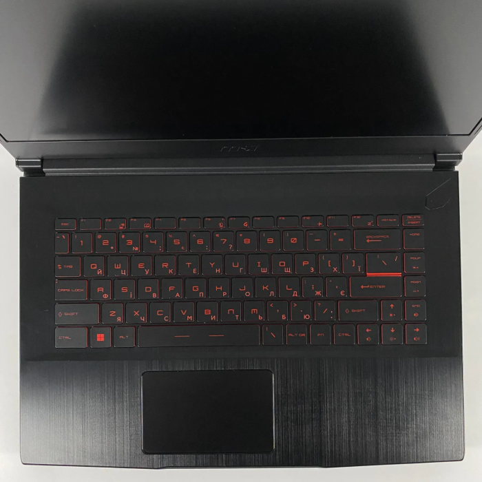 Ігровий ноутбук MSI GF63 Thin 11SC / 15,6" (1920x1080) IPS / Intel Core i5-11400H (6 (12) ядер по 2,7 - 4,5 ГГц) / 16 ГБ DDR4 / 512 ГБ SSD / nVidia GeForce GTX 1650 Max-Q, 4 ГБ GDDR5, 128-біт / Веб-камера / HDMI б/в - зображення 3
