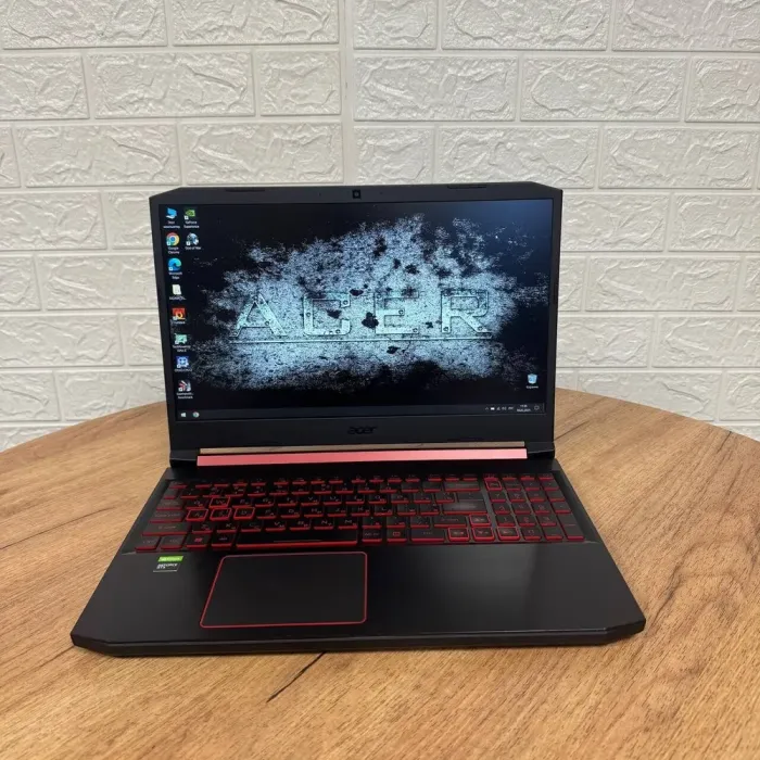 Ігровий ноутбук Б-клас Acer Nitro 5 AN515-54 / 15.6" (1920x1080) IPS / Intel Core i5-9300H (4 (8) ядра по 2.4 - 4.1 GHz) / 16 GB DDR4 / 512 GB SSD / nVidia GeForce GTX 1650, 4 GB GDDR5, 128-bit / WebCam б/в - зображення 2