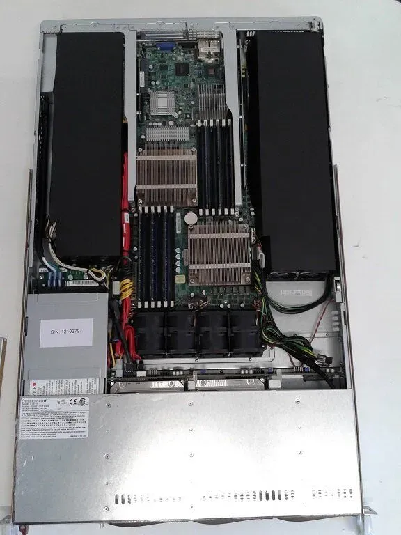 Сервер Supermicro 1U / 2x Intel Xeon X5670 (6 (12) ядер по 2.93 - 3.33 GHz) / 48 GB DDR3 / Без HDD / 2x nVidia Tesla M2090, 6 GB GDDR5, 384-bit / 1400W Gold б/в - зображення 12