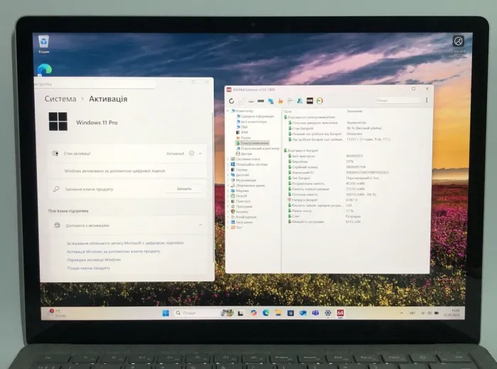 Ультрабук Microsoft Surface Laptop 2 1769 / 13.5" (2256x1504) IPS Touch / Intel Core i5-8350U (4 (8) ядра по 1.7 - 3.6 GHz) / 8 GB DDR4 / 256 GB SSD NVMe / Intel UHD Graphics 620 / WebCam / Win 11 Pro б/в - зображення 10