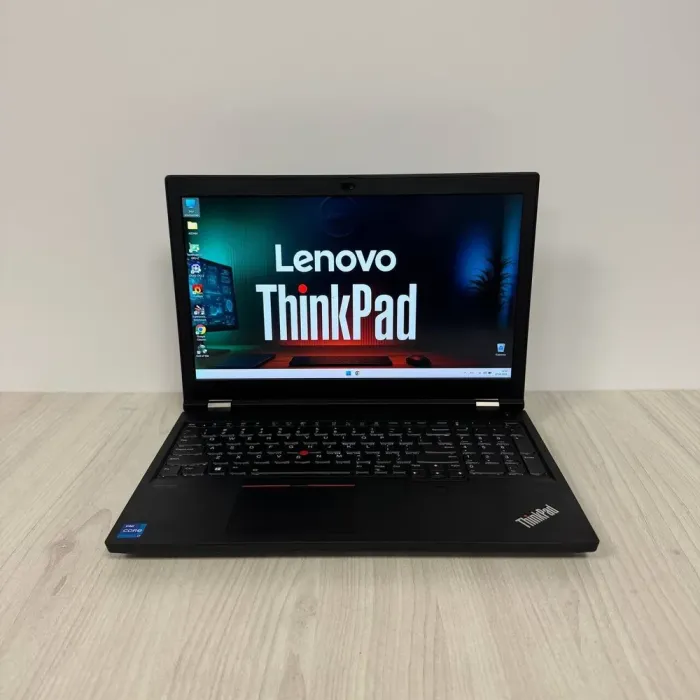 Мобільна робоча станція Lenovo ThinkPad P15 Gen 2 / 15,6" (1920x1080) IPS / Intel Core i7-11800H (8 (16) ядер по 2,3 - 4,6 ГГц) / 32 ГБ DDR4 / 1000 ГБ SSD NVMe / nVidia RTX A4000, 8 ГБ GDDR6, 256-біт / WebCam б/в - зображення 2