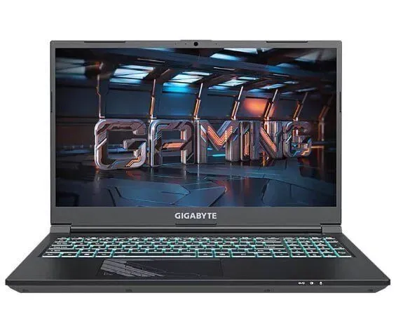 Ігровий ноутбук Gigabyte G5 KF5 RC555 / 15,6" (1920x1080) IPS / Intel Core i5-13500H (12 (16) ядер по 3,5 - 4,7 ГГц) / 16 ГБ DDR5 / 960 ГБ SSD / nVidia GeForce RTX 4060, 8 ГБ GDDR6, 128-біт / WebCam б/в - зображення 2