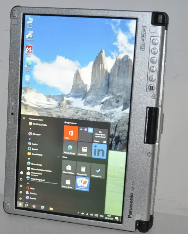 Захищений ноутбук Б-клас Panasonic ToughBook CF-C2 / 12.5" (1366x768) TN Touch / Intel Core i5-4300U (2 (4) ядра по 1.9 - 2.9 GHz) / 8 GB DDR3 / 320 GB HDD / Intel HD Graphics 4400 / WebCam / Стилус б/в - зображення 8