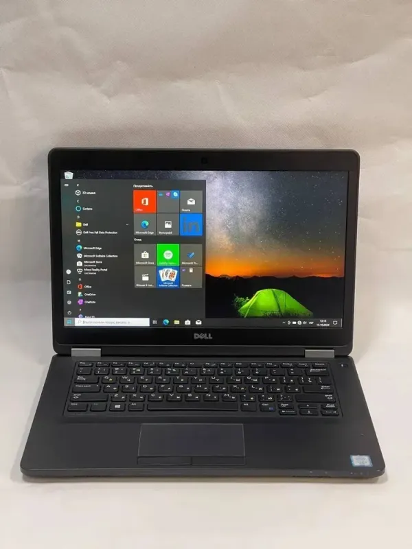 Ноутбук Б-клас Dell Latitude E5470 / 14" (1920x1080) IPS / Intel Core i3-6100U (2 (4) ядра по 2.3 GHz) / 8 GB DDR4 / 240 GB SSD / Intel HD Graphics 520 / WebCam б/в - зображення 2