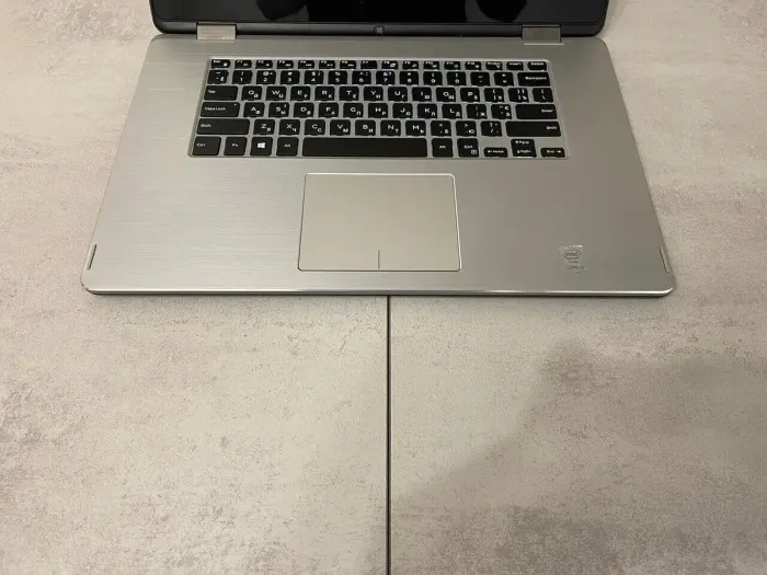 Ноутбук-трансформер Dell Inspiron 7558 / 15.6" (1920x1080) IPS Touch / Intel Core i5-5200U (2 (4) ядра по 2.2 - 2.7 GHz) / 8 GB DDR3 / 256 GB SSD / Intel HD Graphics 5500 / WebCam / HDMI б/в - зображення 8