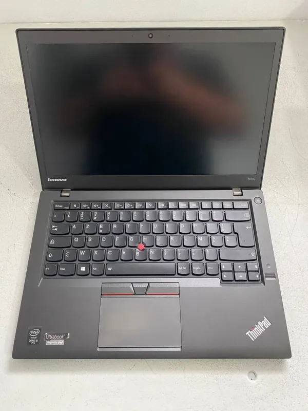 Ноутбук Lenovo ThinkPad T450s / 14" (1600x900) TN / Intel Core i5-5300U (2 (4) ядра 2.3 - 2.9 GHz) / 8 GB DDR3 / 128 GB SSD / Intel HD Graphics 5500 / WebCam б/в - зображення 2