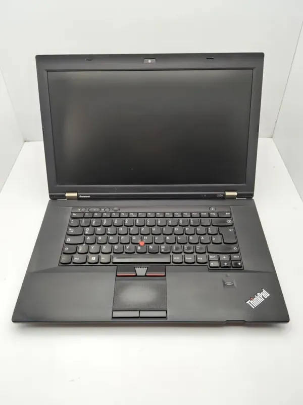 Ноутбук Lenovo ThinkPad L530 / 15.6" (1366x768) TN / Intel Core i5-3210M (2 (4) ядра по 2.5 - 3.1 GHz) / 6 GB DDR3 / 120 GB SSD / Intel HD Graphics 4000 / WebCam б/в - зображення 2