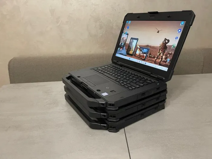 Захищений ноутбук Dell Latitude 5420 Rugged / 14" (1920x1080) IPS Touch / Intel Core i5-8350U (4 (8) ядра по 1.7 - 3.6 GHz) / 16 GB DDR4 / 256 GB SSD M.2 / Intel UHD Graphics 620 / WebCam / Стилус / Два АКБ б/в - зображення 6