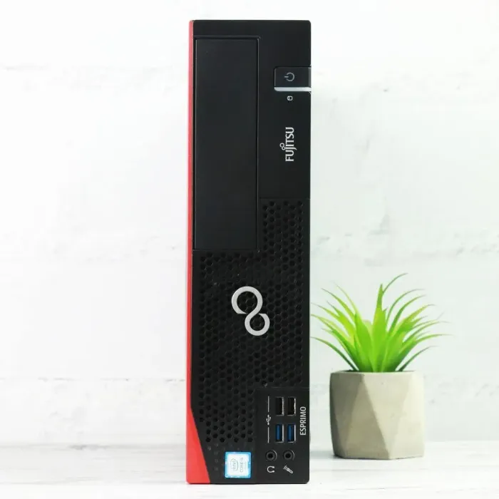 Комп'ютер Fujitsu Esprimo D757 SFF / Intel Core i5-6600 (4 ядра по 3.3 - 3.9 GHz) / 8 GB DDR4 / 240 GB SSD / Intel HD Graphics 530 б/в - зображення 2