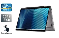 Ноутбук-трансформер Б-клас Dell Latitude 7440 / 14" (1920x1080) IPS Touch / Intel Core i5-1345U (10 (12) ядер по 3.5 - 4.7 GHz) / 16 GB DDR5 / 512 GB SSD / Intel Iris Xe Graphics / WebCam / Windows 11 б/в