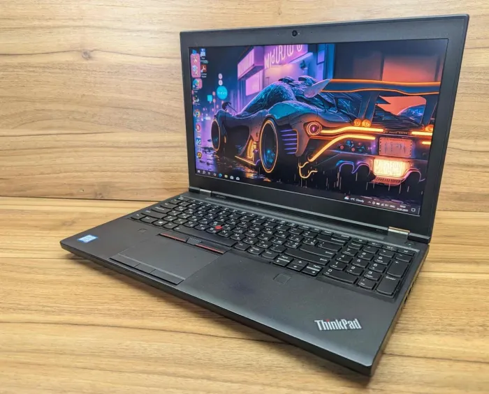 Мобільна робоча станція Lenovo ThinkPad P51 / 15.6" (1920x1080) IPS / Intel Core i7-7700HQ (4 (8) ядра по 2.8 - 3.8 GHz) / 16 GB DDR4 / 480 GB SSD / nVidia Quadro M1200, 4 GB GDDR5, 256-bit / WebCam / Fingerprint / Windows 10 б/в - зображення 3