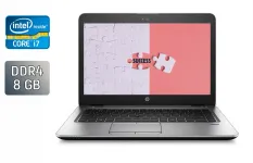 Ультрабук HP EliteBook 840 G3 / 14" (1920x1080) IPS / Intel Core i7-6600U (2 (4) ядра по 2.6 - 3.4 GHz) / 8 GB DDR4 / 240 GB SSD / Intel HD Graphics 520 / TouchID / HDMI / Windows 10 б/в