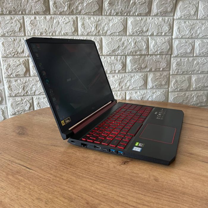 Ігровий ноутбук Acer Nitro 5 AN515-54 / 15.6" (1920x1080) IPS / Intel Core i5-9300H (4 (8) ядра по 2.4 - 4.1 GHz) / 16 GB DDR4 / 256 GB SSD + 1000 GB HDD / nVidia GeForce RTX 2060, 6 GB GDDR6, 192-bit / WebCam б/в - зображення 4