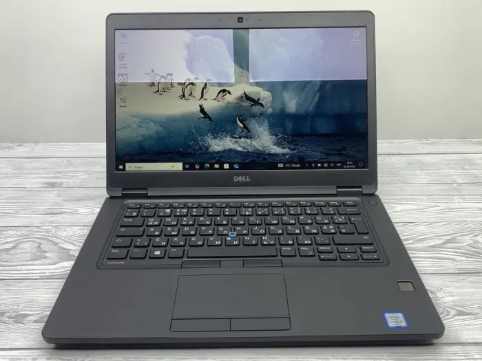 Ультрабук Б-клас Dell Latitude 5480 / 14" (1920x1080) IPS Touch / Intel Core i5-6440HQ (4 ядра по 2.6 - 3.5 GHz) / 8 GB DDR4 / 240 GB SSD / Intel HD Graphic 530 / WebCam б/в - зображення 2