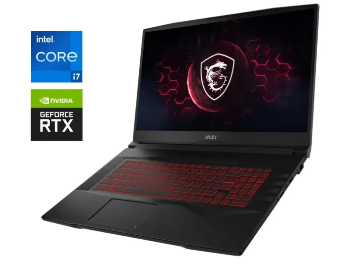 Ігровий ноутбук MSI Pulse GL76 12UGK / 17.3" (1920x1080) IPS / Intel Core i7-12700H (14 (20) ядер по 3.5 - 4.7 GHz) / 16 GB DDR4 / 512 GB SSD / nVidia GeForce RTX 3070, 8 GB GDDR6, 256-bit / WebCam б/в - зображення 1