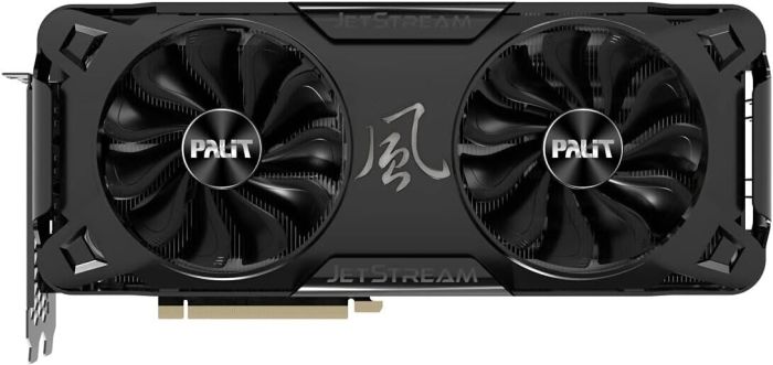 Дискретна відеокарта Palit GeForce RTX 3070 JetStream OC, 8 GB GDDR6, 256-bit / 1x HDMI, 3x DisplayPort / (NE63070019P2-1040J) б/в - зображення 2