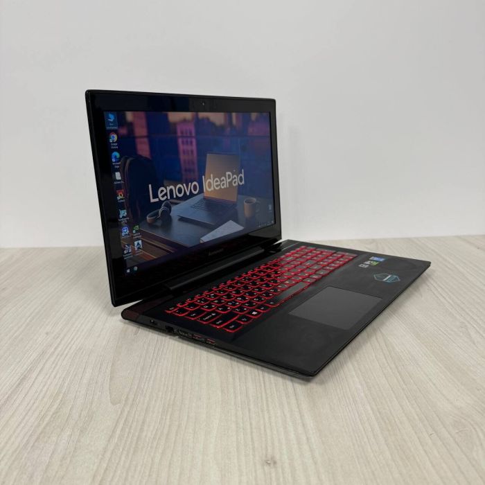 Ігровий ноутбук Б-класу Lenovo IdeaPad Y50-70 / 15.6" (1920x1080) TN / Intel Core i7-4700HQ (4 (8) ядра по 2.4 - 3.4 GHz) / 8 GB DDR3 / 512 GB SSD / nVidia GeForce GTX 860M, 2 GB GDDR5, 128-bit / WebCam б/в - зображення 4
