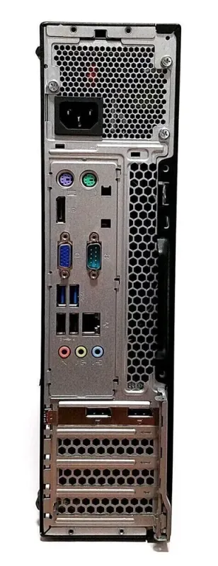 Ігровий ПК Lenovo ThinkCentre M700 SFF / Intel Core i3-6100 (2 (4) ядра по 3.7 GHz) / 16 GB DDR4 / 256 GB SSD / AMD Radeon 550, 2 GB GDDR5, 64-bit / Win 10 Home б/в - зображення 3