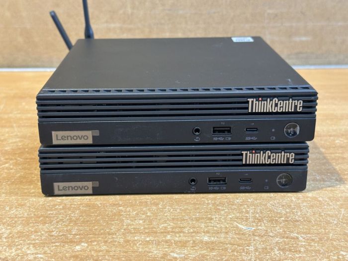 Неттоп Lenovo ThinkCentre M70q USFF / Intel Core i3-10100T (4 (8) ядра по 3.0 - 3.8 GHz) / 16 GB DDR4 / 256 GB SSD M.2 / Intel UHD Graphics 630 / USB 3.2 б/в - зображення 2