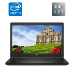 Ультрабук Dell Latitude 5590 / 15.6" (1920x1080) IPS / Intel Core i5-7300U (2 (4) ядра по 2.6 - 3.5 GHz) / 8 GB DDR4 / 256 GB SSD / Intel HD Graphics 620 / WebCam / Windows 10 б/в