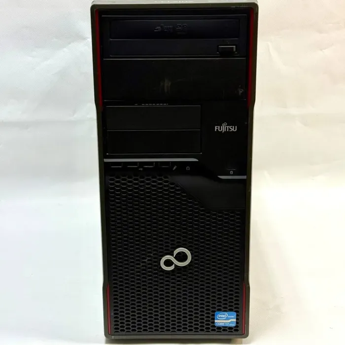 Комп'ютер Fujitsu Celsius W410 Tower / Intel Core i7-2600 (4 (8) ядра по 3.4 - 3.8 GHz) / 8 GB DDR3 / 500 GB HDD / Intel HD Graphics 2000 / DVD-ROM б/в - зображення 3