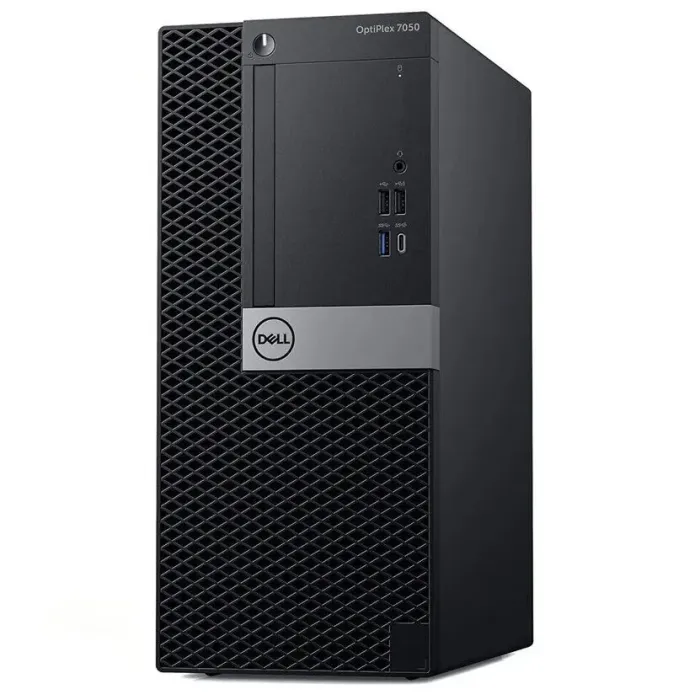 Комп'ютер Dell OptiPlex 7050 Tower / Intel Core i5-7500 (4 ядра по 3.4 - 3.8 GHz) / 16 GB DDR4 / 120 GB SSD + 500 GB HDD / Intel HD Graphics 630 б/в - зображення 2