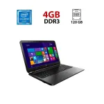 Ноутбук HP 250 G3 / 15.6" (1366x768) TN / Intel Celeron N2840 (2 ядра по 2.16 - 2.58 GHz) / 4 GB DDR3 / 120 GB SSD / Intel HD Graphics / WebCam б/в