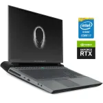 Ігровий ноутбук Б-класу Dell Alienware Area 51m / 17,3" (1920x1080) IPS / Intel Core i7-9700K (8 ядер по 3,6 - 4,9 ГГц) / 16 ГБ DDR4 / 512 ГБ SSD M.2 + 1000 ГБ HDD / nVidia GeForce RTX 2060, 6 ГБ GDDR6, 192-bit / WebCam б/в