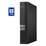 Неттоп Dell OptiPlex 7050 Micro USFF / Intel Core i3-6100T (2 (4) ядра по 3.2 GHz) / 8 GB DDR4 / 128 GB SSD / Intel HD Graphics 530 б/в