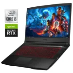 Ігровий ноутбук MSI GF65 Thin 10UE / 15.6" (1920x1080) IPS / Intel Core i5-10500H (6 (12) ядер по 2,5 - 4,5 ГГц) / 16 ГБ DDR4 / 512 ГБ SSD M.2 / nVidia GeForce RTX 3060, 6 ГБ GDDR6, 192-bit / WebCam б/в