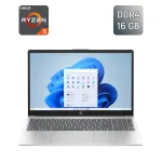 Ультрабук Б-клас HP Laptop 15-fc0102nr / 15.6" (1920x1080) IPS / AMD Ryzen 5 5625U (6 (12) ядер по 2.3 - 4.3 GHz) / 16 GB DDR4 / 256 GB SSD / AMD Radeon Vega 7 Graphics / WebCam / HDMI б/в