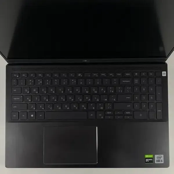 Ігровий ноутбук Б-клас Dell Vostro 7500 / 15.6" (1920x1080) IPS / Intel Core i5-10300H (4 (8) ядра по 2.5 - 4.5 GHz) / 16 GB DDR4 / 512 GB SSD / nVidia GeForce GTX 1650 Ti, 4 GB GDDR6, 128-bit / WebCam / Fingerprint б/в - зображення 3