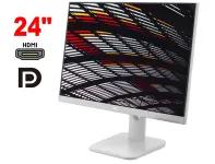 Монітор AOC 24P1 / 24" (1920x1080) IPS / 1x HDMI, 1x DisplayPort, 1x DVI, 1x VGA, 4x USB 3.0, 2x Audio / 2x 2.0W / VESA 100x100 / Pivot б/в