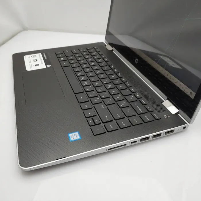 Ультрабук-трансформер HP Pavilion x360 14m-ba013dx / 14" TN Touch / Intel Core i3-7100U (2(4) ядра по 2.4GHz) / 8GB DDR4 / 256GB SSD / HD Graphics 620 / WebCam / Win 10 Home б/в - зображення 5