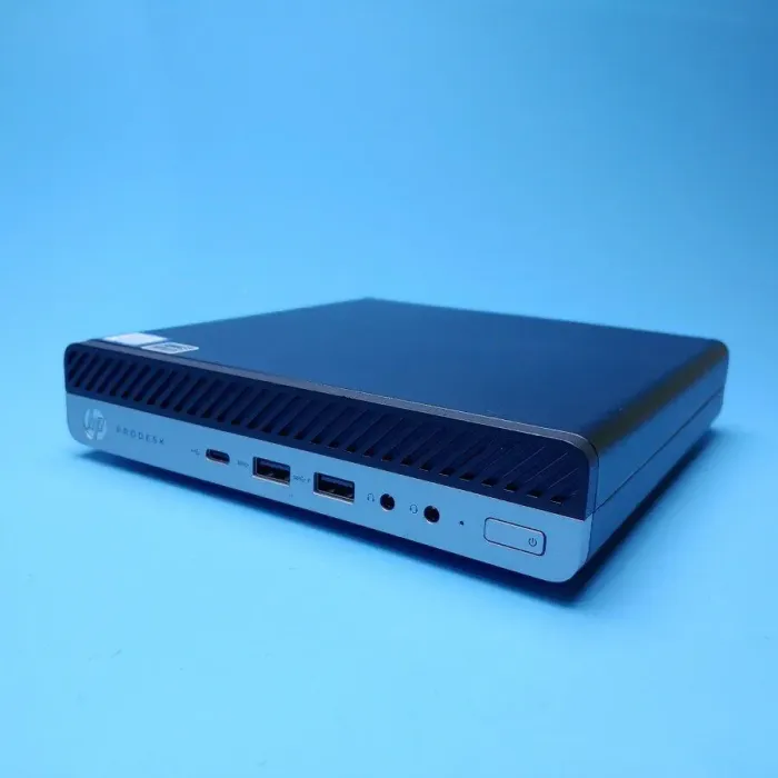 Неттоп HP ProDesk 600 G4 DM USFF / Intel Core i5-8500T (6 ядер по 2.1 - 3.5 GHz) / 16 GB DDR4 / 256 GB SSD / Intel UHD Graphics 630 / Win 10 Pro б/в - зображення 3