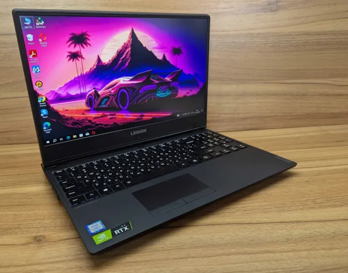 Ігровий ноутбук Lenovo Legion V540-15IRH / 15.6" (1920x1080) IPS / Intel Core i7-9750H (6 (12) ядер по 2.6 - 4.5 GHz) / 16 GB DDR4 / 512 GB SSD / nVidia GeForce RTX 2060, 6 GB GDDR6, 192-bit / Windows 10 б/в - зображення 4