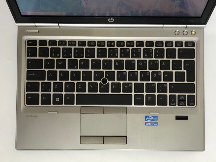 Нетбук Б-клас HP EliteBook 2570p / 12.5" (1366x768) TN / Intel Core i7-3520M (2 (4) ядра по 2.9 - 3.6 GHz) / 4 GB DDR3 / 320 GB HDD / Intel HD Graphics 4000 / WebCam / DVD-ROM / Win 10 Pro б/в - зображення 8