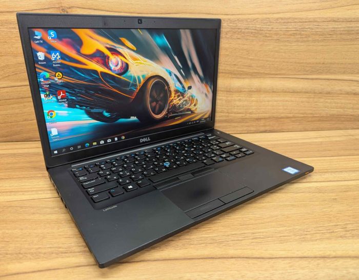 Ультрабук Б-клас Dell Latitude 7480 / 14" (1920x1080) IPS / Intel Core i7-7600U (2 (4) ядра по 2.8 - 3.9 GHz) / 8 GB DDR4 / 256 GB SSD / Intel HD Graphics 620 / HDMI / Windows 10 б/в - зображення 4