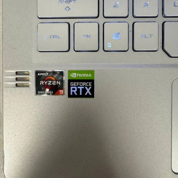 Ігровий ноутбук Б-клас Asus ROG Zephyrus G14 GA401QM / 14" (2560x1440) IPS / AMD Ryzen 9 5900HS (8 (16) ядер по 3.0 - 4.6 GHz) / 16 GB DDR4 / 512 GB SSD NVMe / nVidia GeForce RTX 3060, 6 GB GDDR6, 192-bit б/в - зображення 8