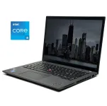 Ультрабук Lenovo ThinkPad T14s Gen 3 / 14" (1920x1080) IPS / Intel Core i5-1235U (10 (12) ядер по 1.3 - 4.4 GHz) / 16 GB DDR5 / 256 GB SSD / Intel Iris Xe Graphics / WebCam / Win 11 б/в