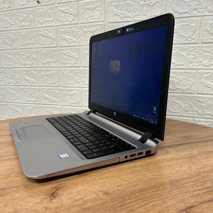 Ноутбук Б-клас HP ProBook 450 G3 / 15.6" (1920x1080) TN / Intel Core i7-6500U (2 (4) ядра по 2.5 - 3.1 GHz) / 8 GB DDR3 / 250 GB SSD / Intel HD Graphics 520 / WebCam / DVD-ROM б/в - зображення 5