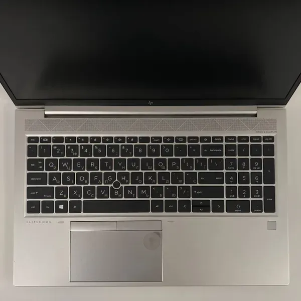 Ультрабук HP EliteBook 855 G7 / 15.6" (1920x1080) IPS / AMD Ryzen 5 Pro 4650U (6 (12) ядер по 2.1 - 4.0 GHz) / 16 GB DDR4 / 256 GB SSD / AMD Radeon RX Vega 6 / WebCam / TouchID б/в - зображення 3