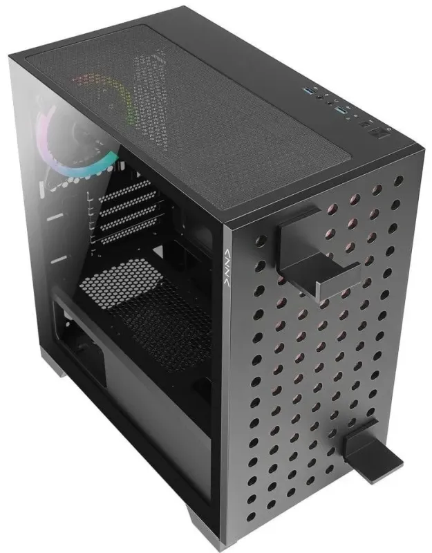 Збірка під замовлення: ігровий ПК Azza Elise 140 ARGB Tower / Intel Core i5-12400F (6 ядер по 2.5 - 4.4 GHz) / 16 GB DDR4 / 1000 GB SSD M.2 + 1000 GB HDD / nVidia GeForce RTX 3070, 8 GB GDDR6, 256-bit / 650W - зображення 3