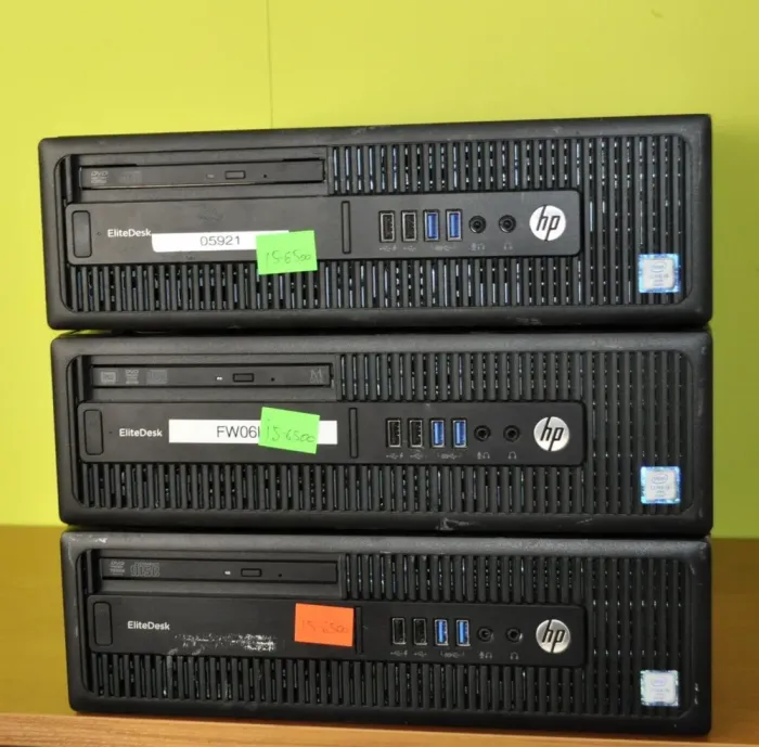 Комп'ютер HP EliteDesk 800 G2 SFF / Intel Core i5-6500 (4 ядра по 3.2 - 3.6 GHz) / 16 GB DDR4 / 512 GB SSD / Intel HD Graphics 530 / DVD-ROM / VGA б/в - зображення 7